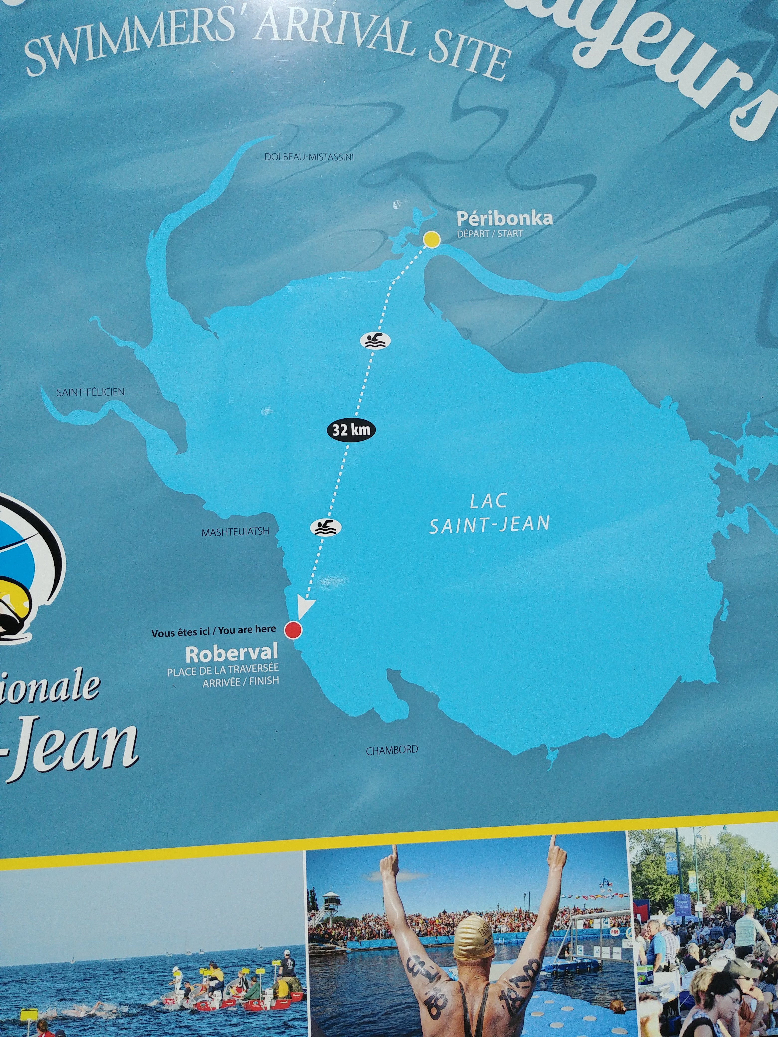 Parcours de Traversée du Lac St-Jean