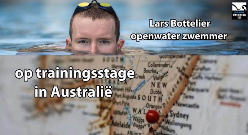 Interview Australië - Lars Bottelier professioneel open water zwemmer (zwemmen) gaat in 2019 op trainingsstage in Australië om mee te trainen met de Australische top club Perth City Swimming Club. Volg hem in zijn zwem blog!