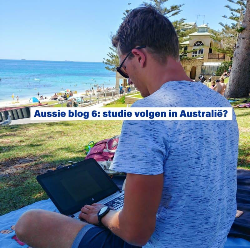 Studie topsport openwaterzwemmen Australië Lars Bottelier combineren - open water zwemmer & zwemmen. Olympische Spelen van Parijs 2024 - 10 km openwater zwemmen